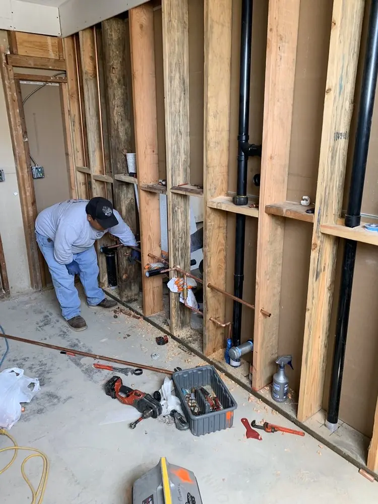 Commercial rough-in plumbing for Water Heater Replacement in Southeast Aurora